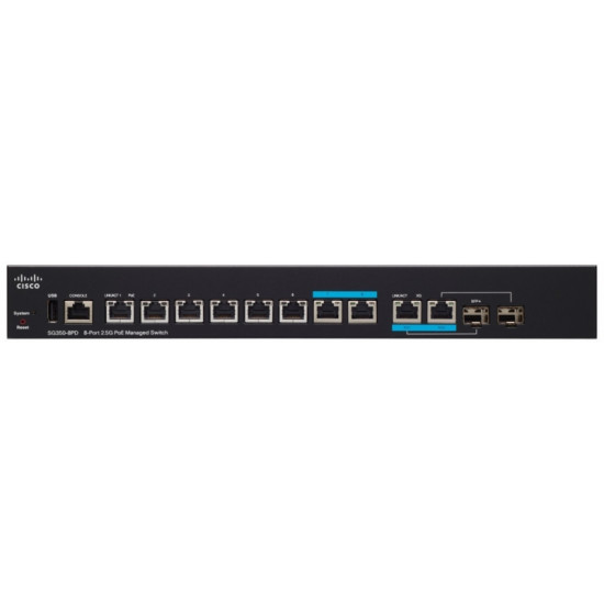 Коммутатор Cisco SG350-8PD-K9-EU