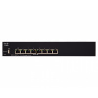 Коммутатор управляемый Cisco SB SF350-08-K9-EU