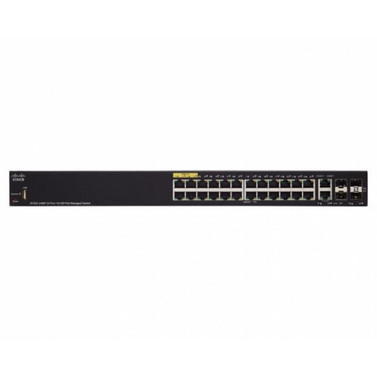 Коммутатор PoE Cisco SB SF350-24MP-K9-EU