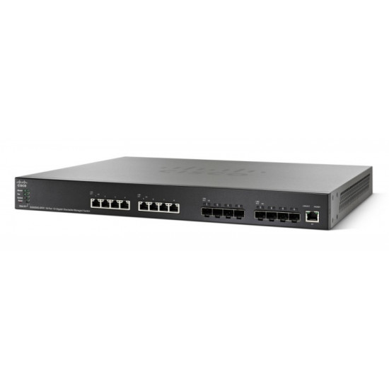 Коммутатор управляемый Cisco SB SG550XG-8F8T-K9-EU