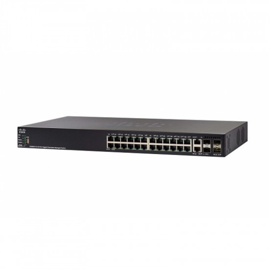Коммутатор PoE Cisco SB SG550X-24MP-K9-EU