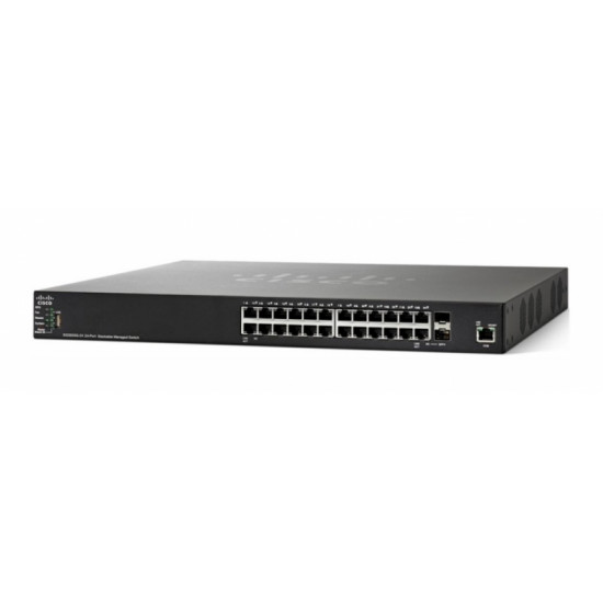 Коммутатор PoE Cisco SB SG350X-24P-K9-EU