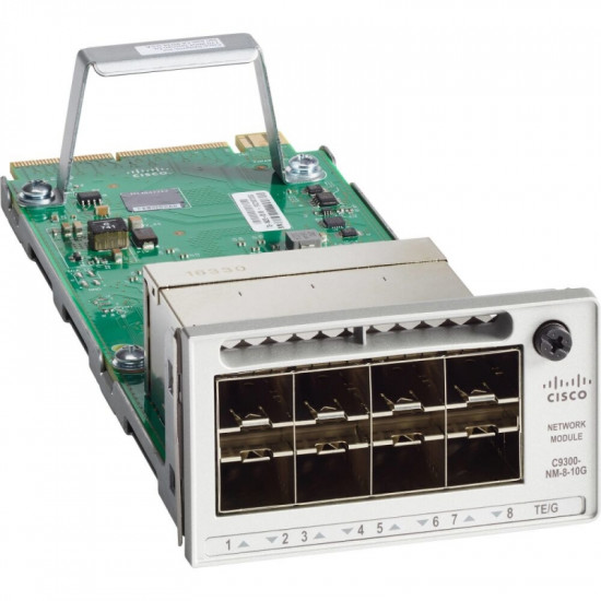 C9300-NM-8X Cisco сетевой модуль для коммутаторов Catalyst C9300, 8 x SFP