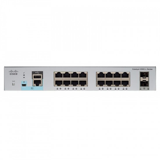 Коммутатор Cisco WS-C2960L-16TS-LL