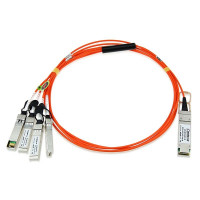 QSFP-4X10G-AOC10M Cisco активный оптический кабель QSFP c 4 трансиверами SFP+ длиной 10 м