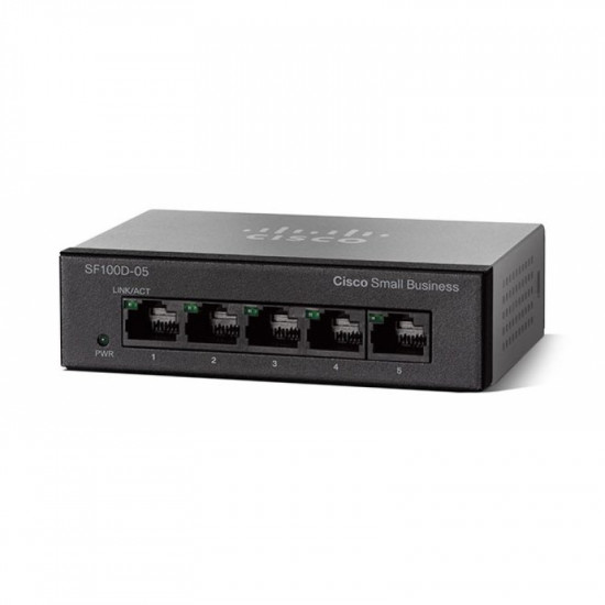 Коммутатор неуправляемый Cisco SB SF110D-05-EU