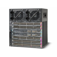 WS-C4507R-E Cisco Catalyst 7-и слотовое шасси модульного коммутатора. 11U, без БП