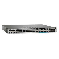 WS-C3850-12X48U-L Cisco Catalyst сетевой UPoE коммутатор на 48 x GE (630W), 12 x 10 GE, LAN Base